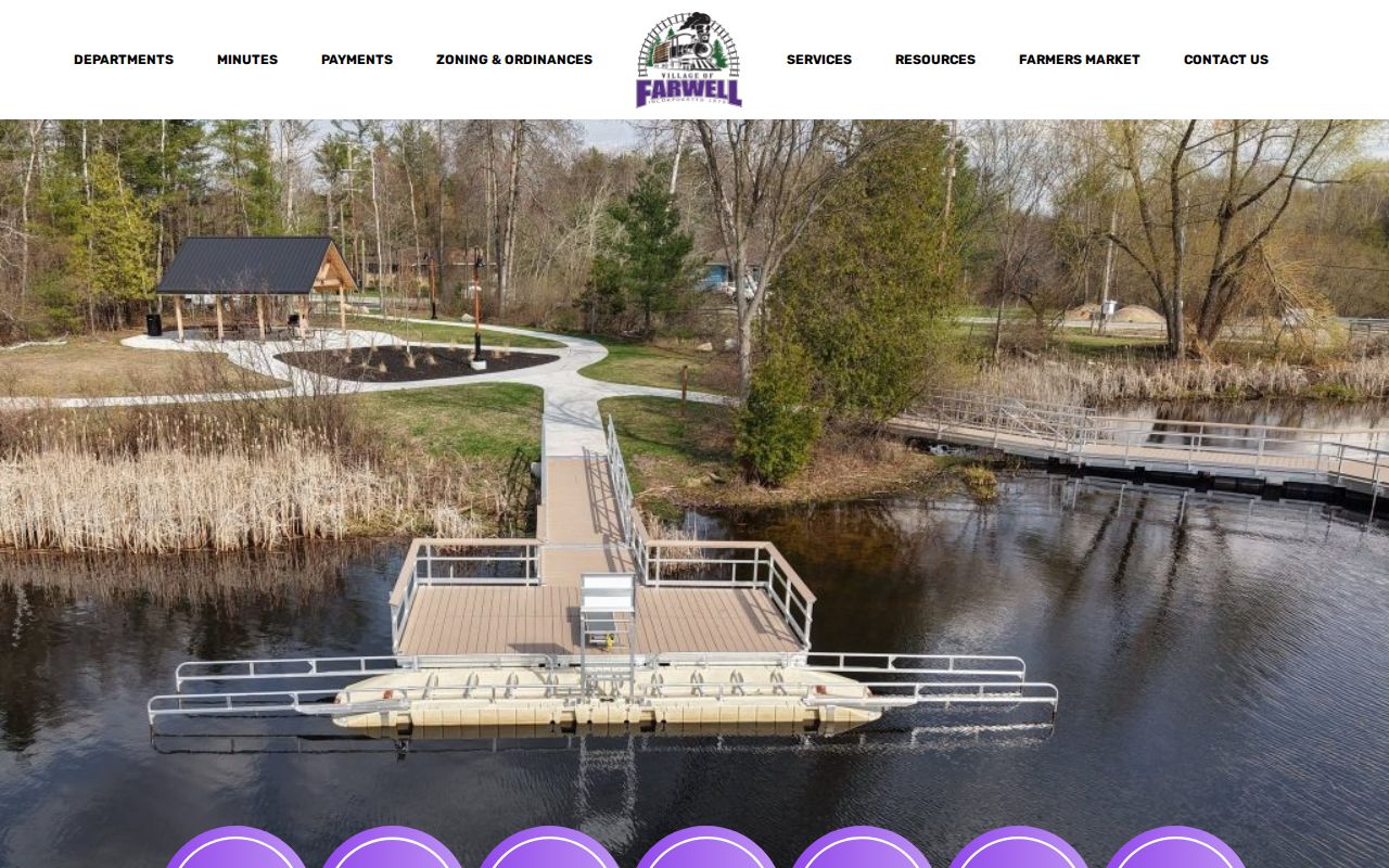 Farwell warrant check: official village homepage for Farwell government context